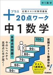 定期テスト対策問題集 プラス20点ワーク 中1数学